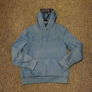 BUFFALO DAVID BITTON - SWEATER - BLUE